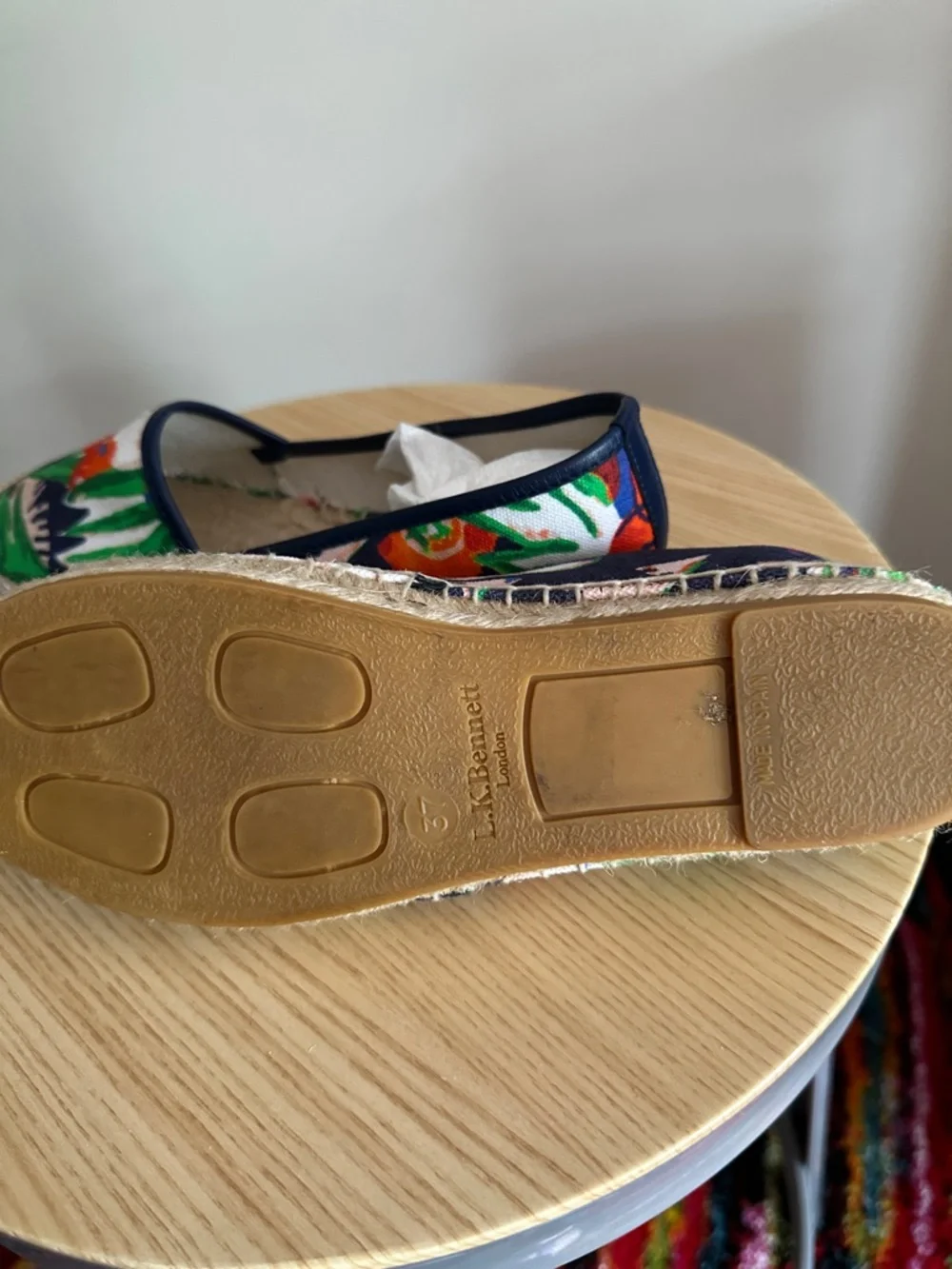 Floral Canvas Espadrilles in Multi-Color - Women